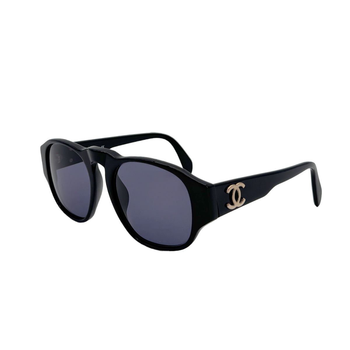 CHANEL VINTAGE SUNGLASSES COCOMARK BLACK EYEWEAR 90279613