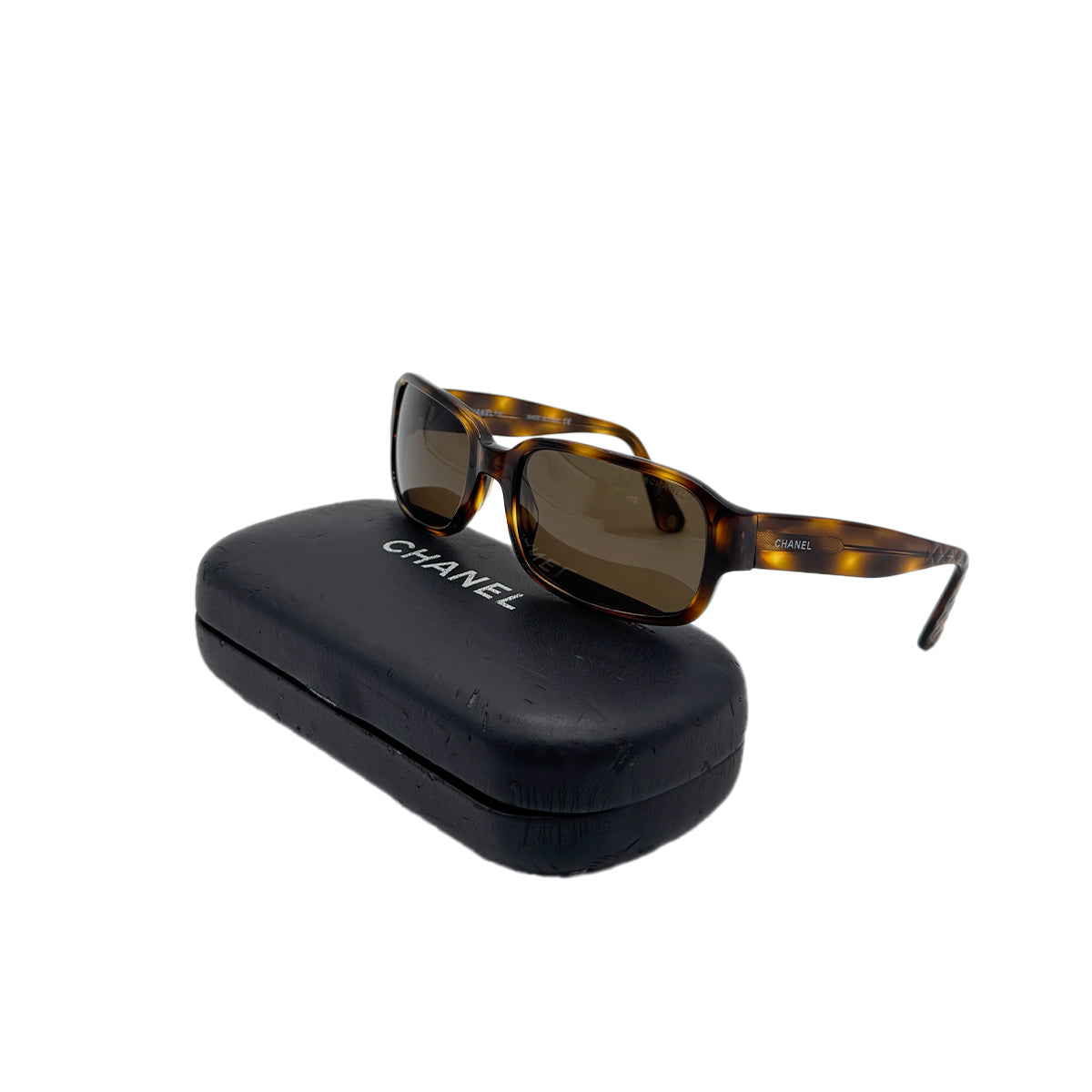 CHANEL VINTAGE SUNGLASSES TORTOISESHELL BROWN EYEWEAR 90279614