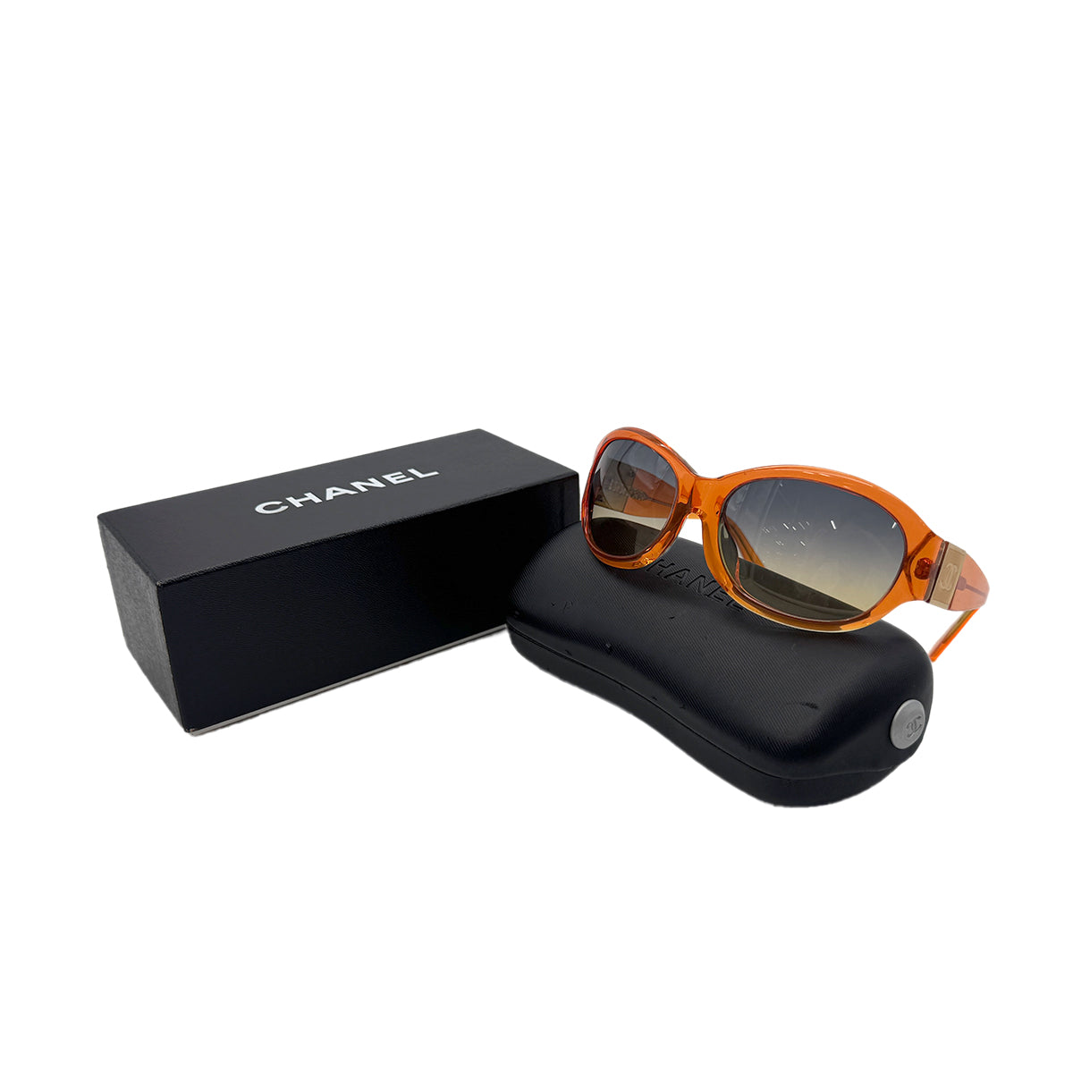 CHANEL SUNGLASSES COCOMARK ORANGE EYEWEAR 90279625