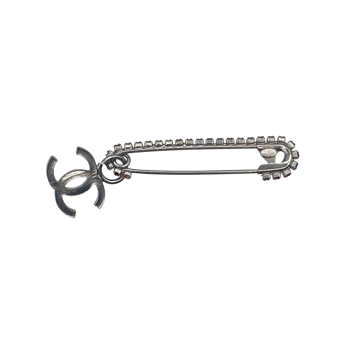 CHANEL COCOMARK BROOCH RHINESTONE ACCESSORY 01A 90279705