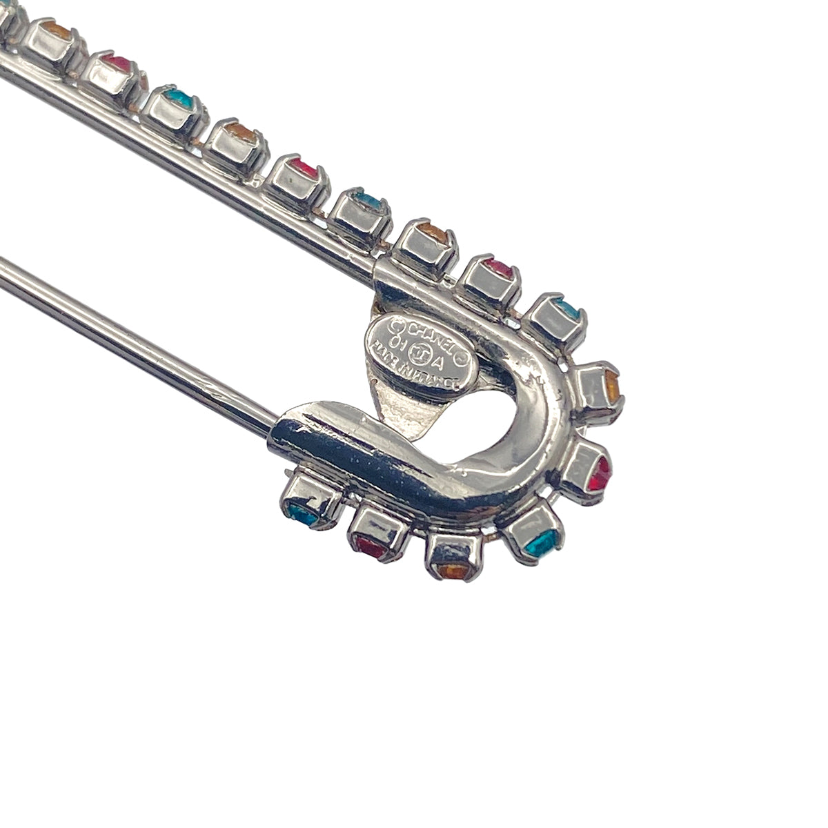 CHANEL COCOMARK BROOCH RHINESTONE ACCESSORY 01A 90279705