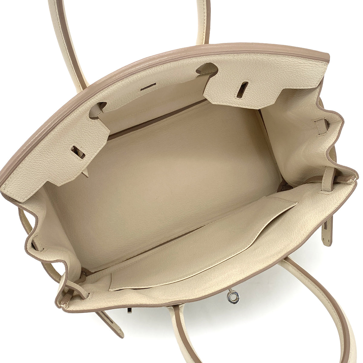 HERMES BIRKIN 30 CRAIE TOGO HAND BAG X SHW 90279716