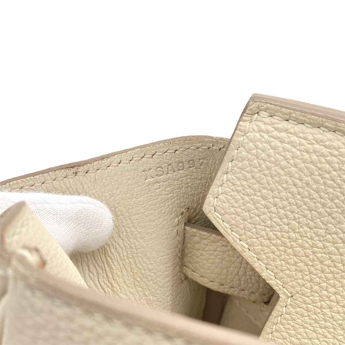 HERMES BIRKIN 30 CRAIE TOGO HAND BAG X SHW 90279716