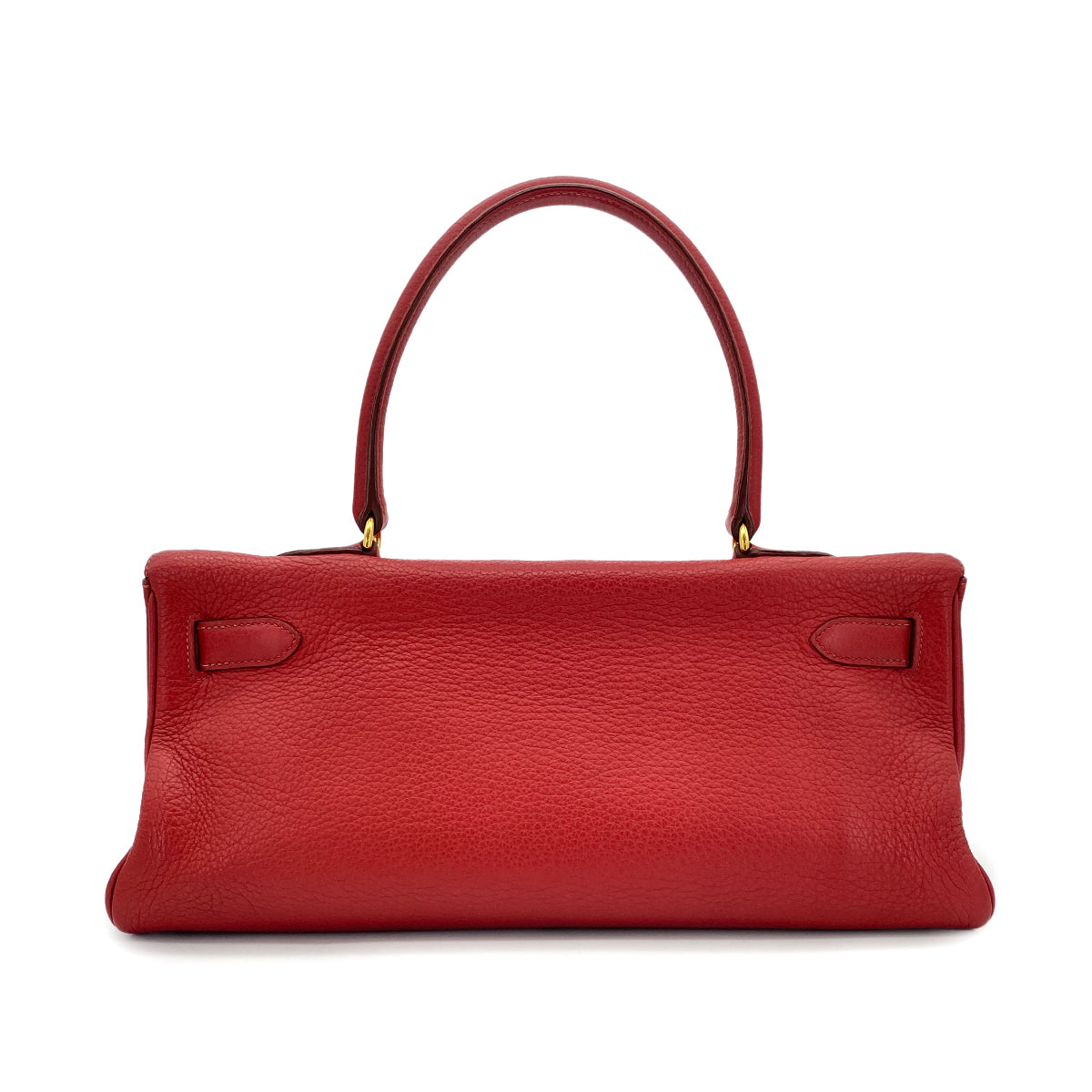 HERMES SHOULDER KELLY 42 ROUGE GARANCE TAURILLON CLEMENCE HAND SHOULDER BAG □M GHW 90279722
