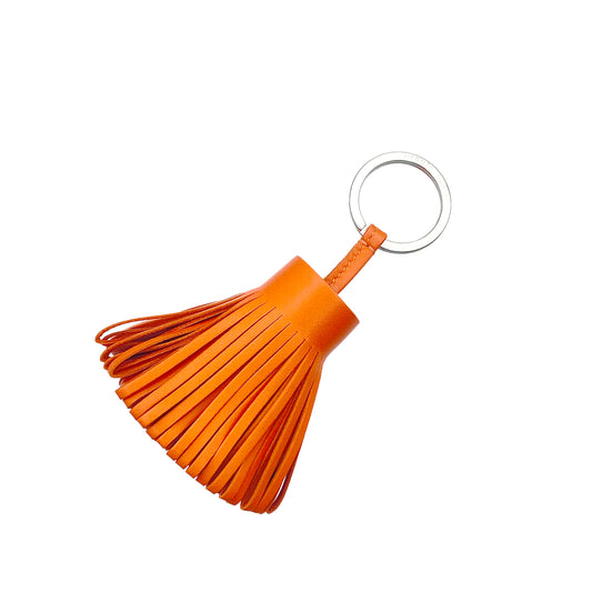 HERMES KEY CHARM CARMEN FEU ORANGE AGNEAU MILO U 90279747