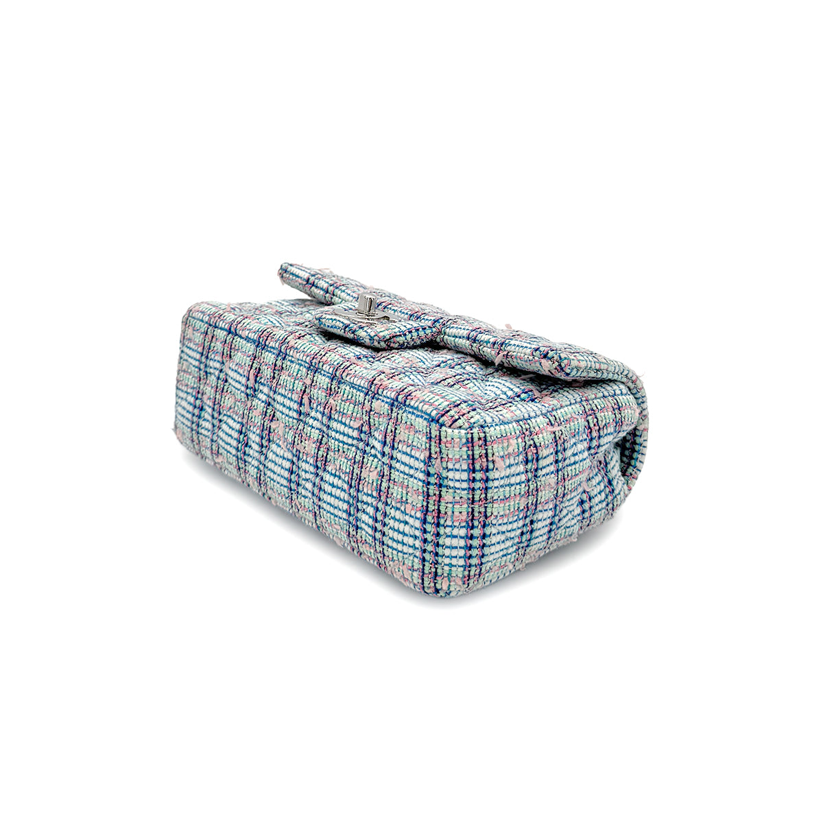 CHANEL MINI MATELASSE CHAIN SHOULDER BAG MULTICOLOR CANVAS 90279782