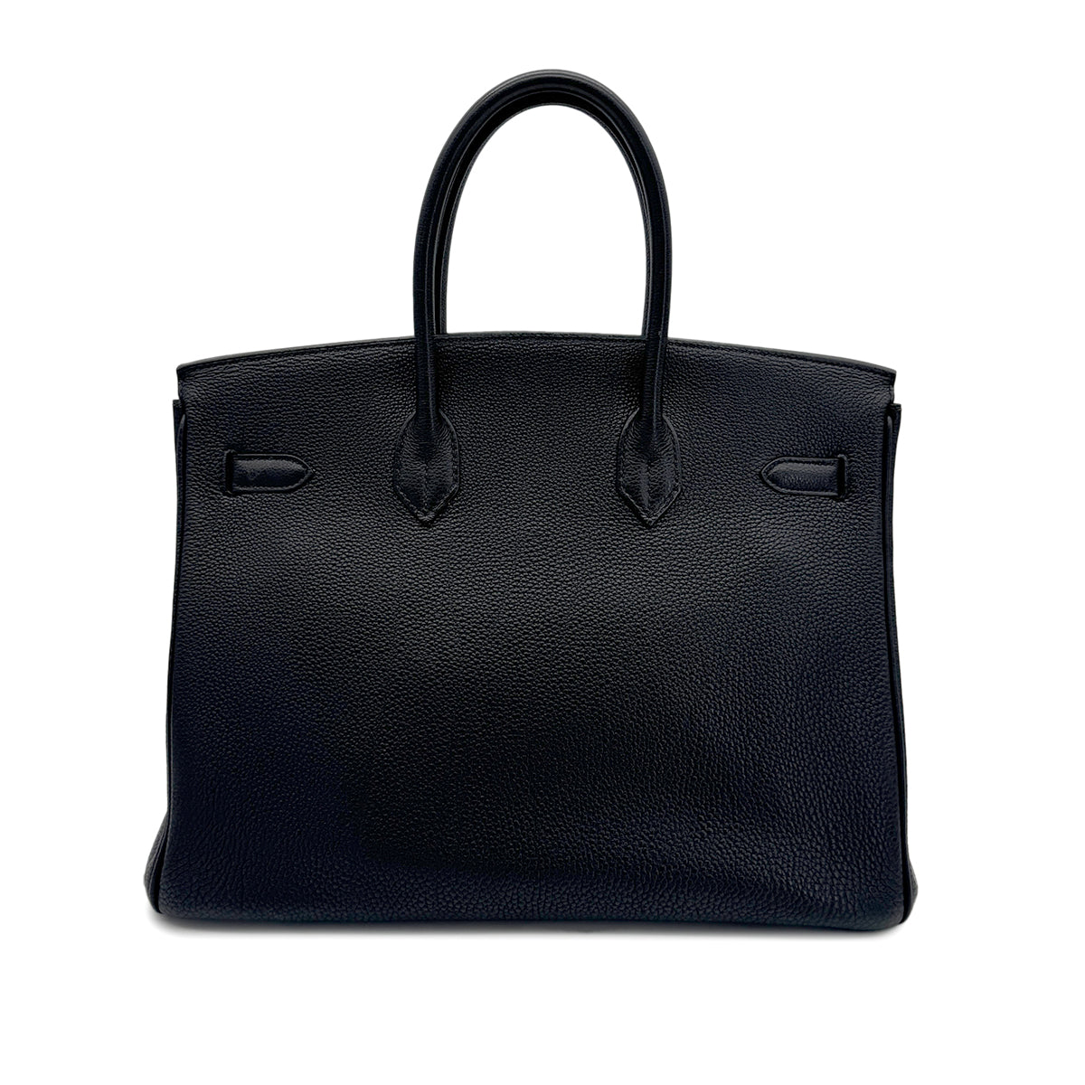 HERMES BIRKIN 35 BLACK TOGO HAND BAG □G GHW 90279805