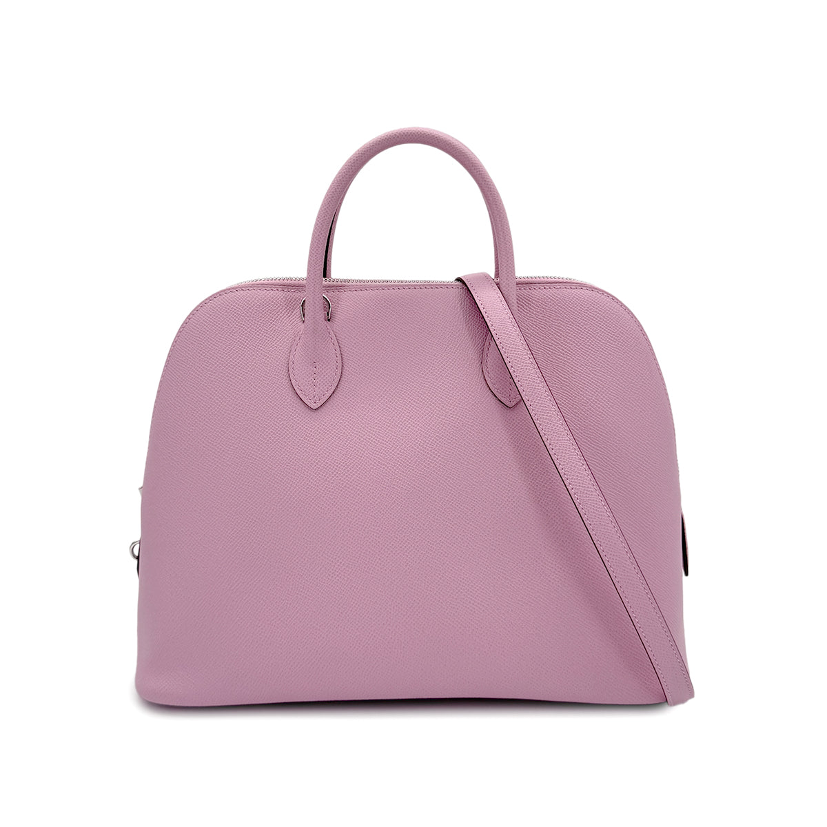 HERMES BOLIDE 1923 30 MAUVE SYLVESTRE VEAU EPSOM HAND SHOULDER BAG U SHW 90279821