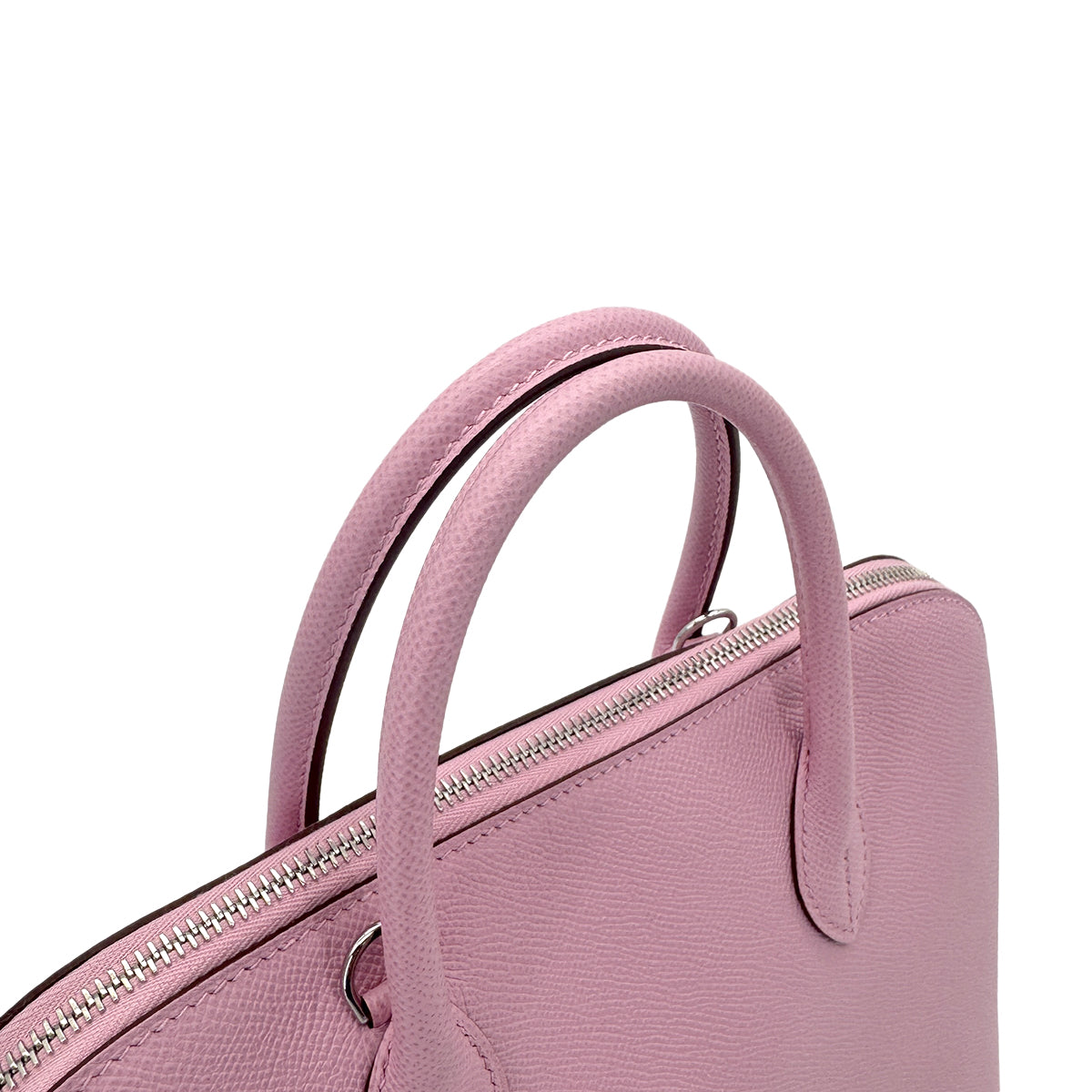 HERMES BOLIDE 1923 30 MAUVE SYLVESTRE VEAU EPSOM HAND SHOULDER BAG U SHW 90279821