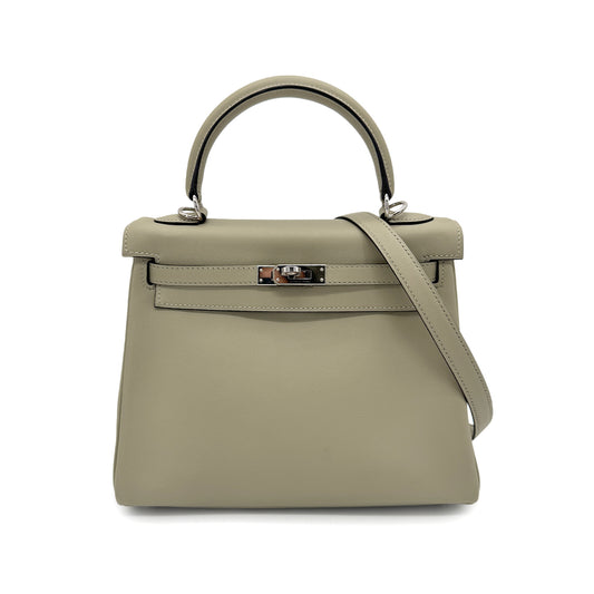 HERMES KELLY 25 RETOURNE SAUGE SWIFT HAND BAG X SHW 90269876