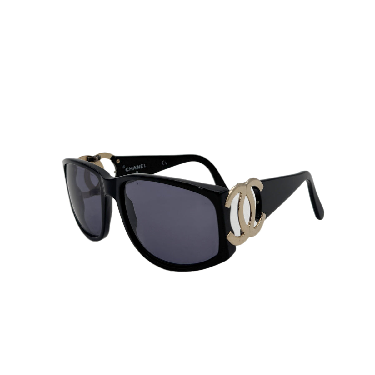 CHANEL VINTAGE SUNGLASSES COCOMARK BLACK EYEWEAR 90279929