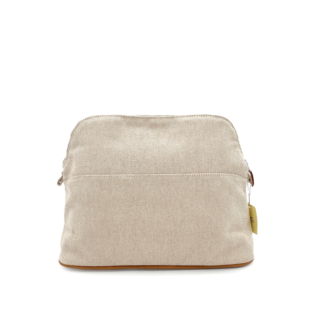 HERMES BOLIDE POUCH 30 BEIGE TOILE H 90279947