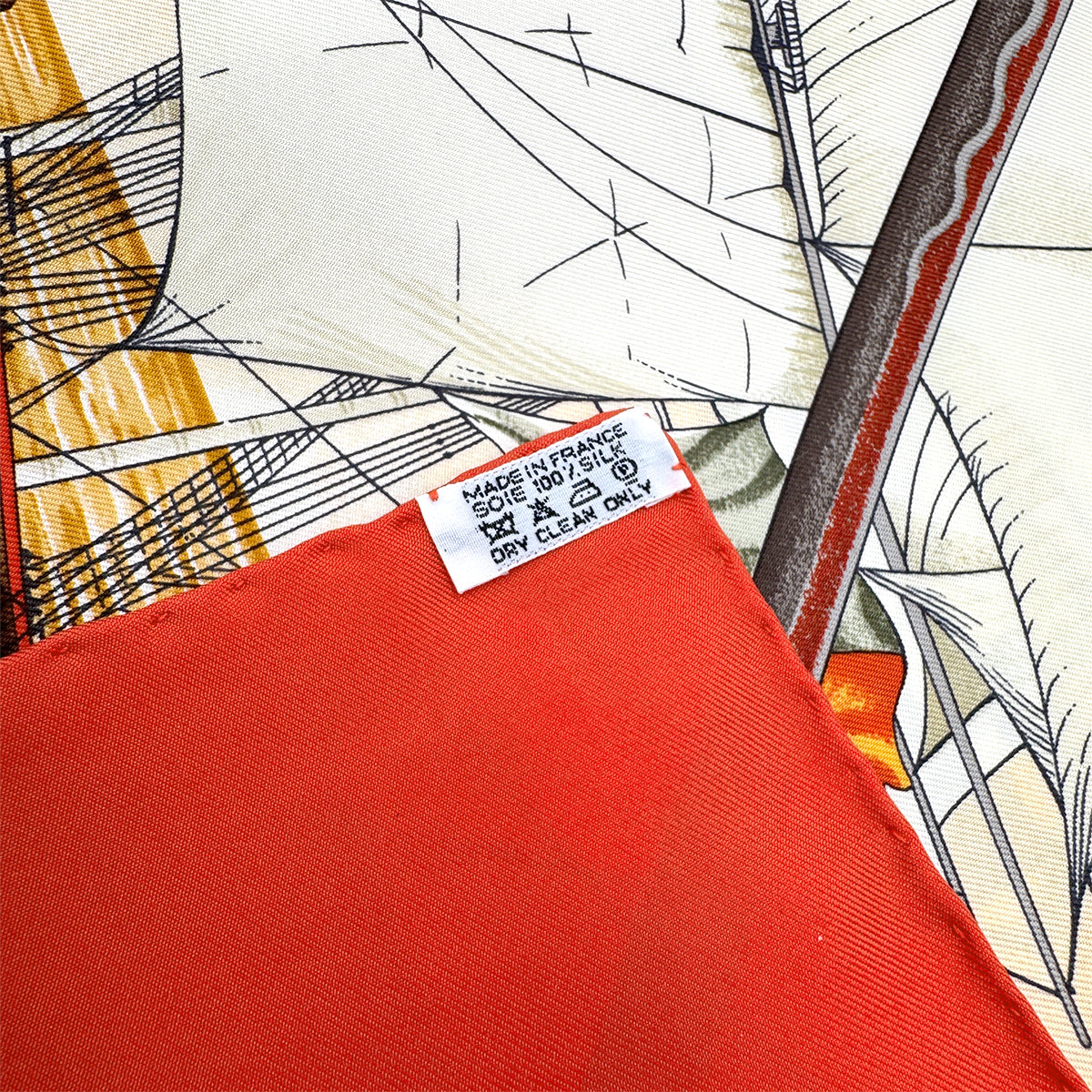 HERMES CARRE VIVE LE VENT SCARF SILK MULTICOLOR 90279949