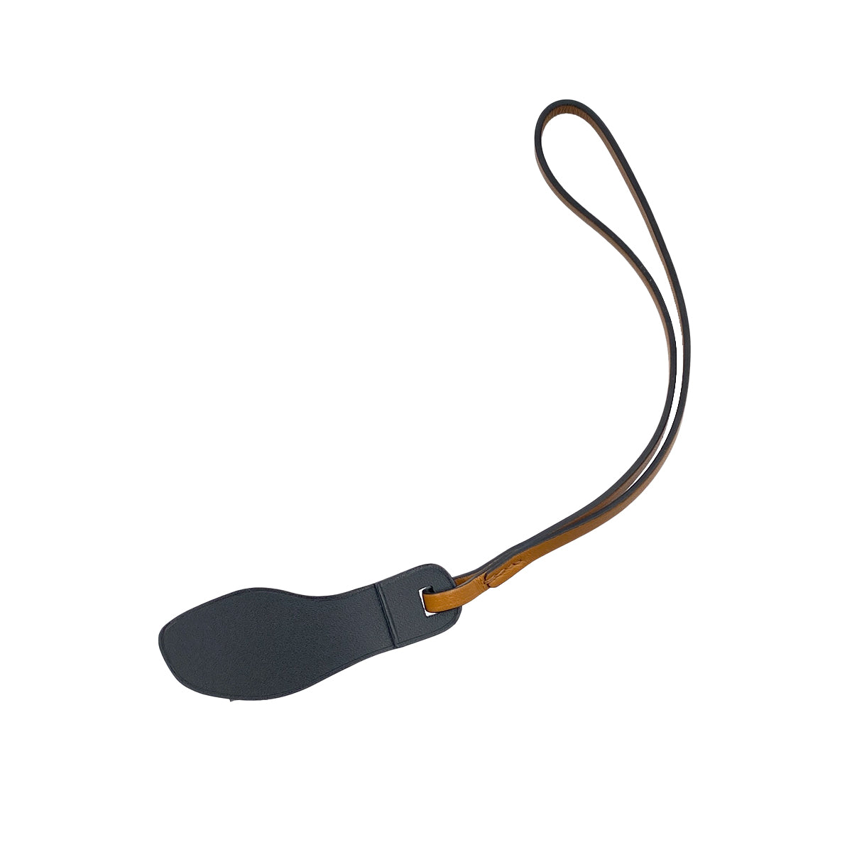 HERMES BAG CHARM ORAN NANO DESERT NATUREL SABLE NOIR LIZARD VEAU BUTLER VACHE HUNTER 90279952