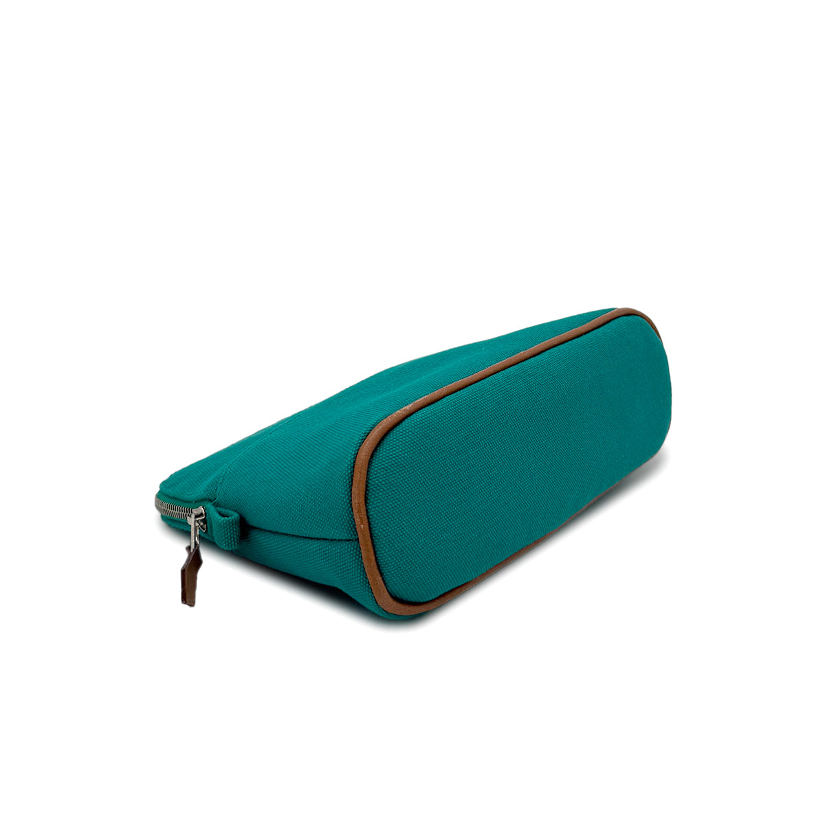 HERMES BOLIDE POUCH 20 GREEN TOILE H 90279955