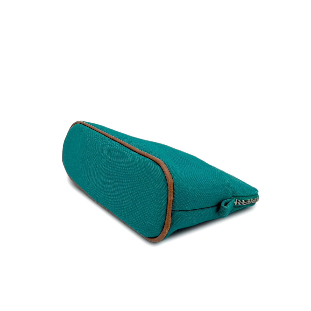 HERMES BOLIDE POUCH 20 GREEN TOILE H 90279955