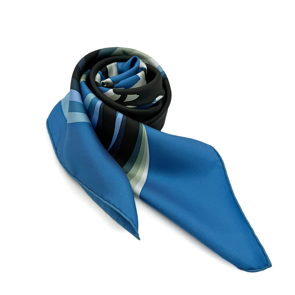 HERMES CARRE BRIDES DE GALA SCARF SILK BLUE 90279960