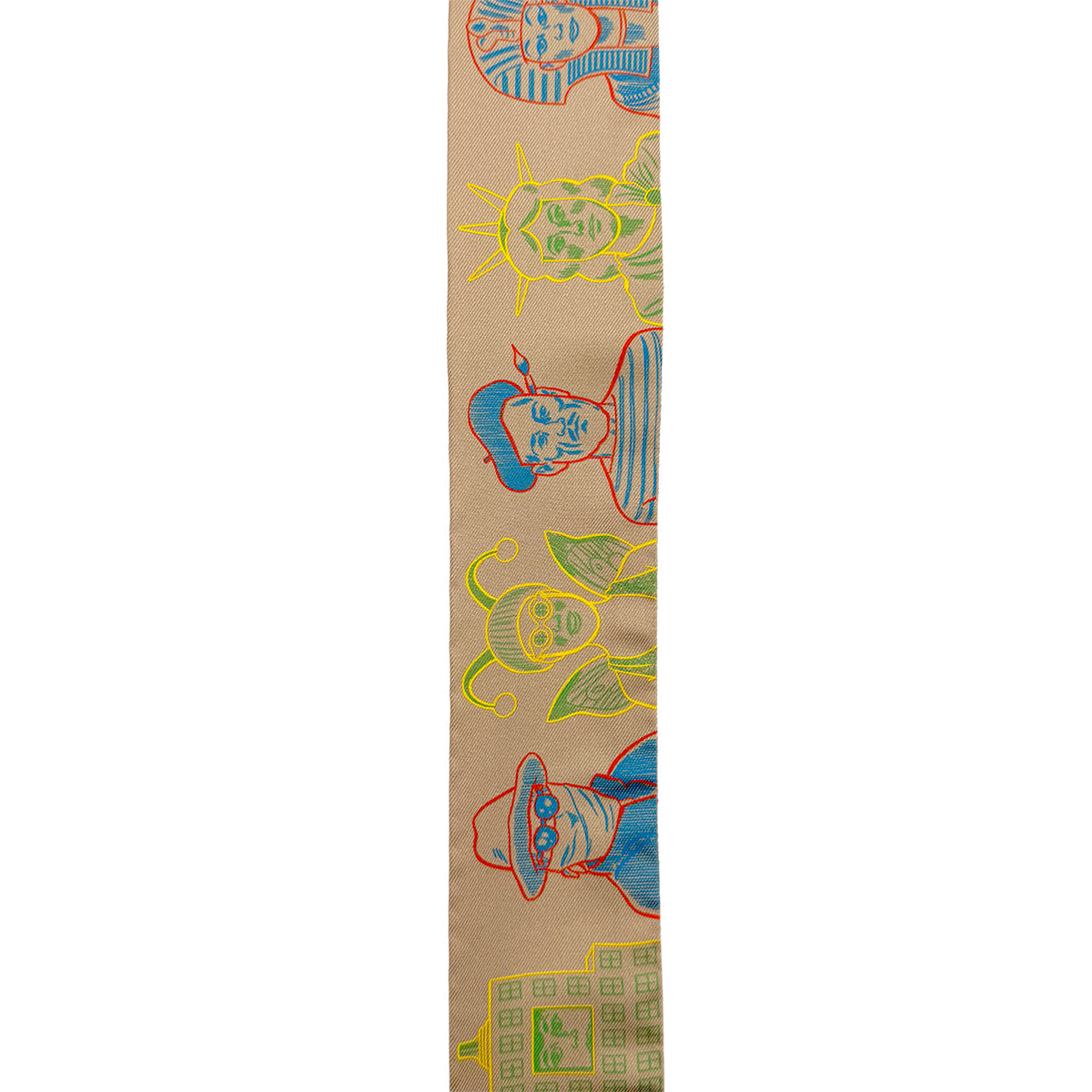 HERMES TWILLY DRESS CODE SCARF MULTICOLOR SILK 90279966