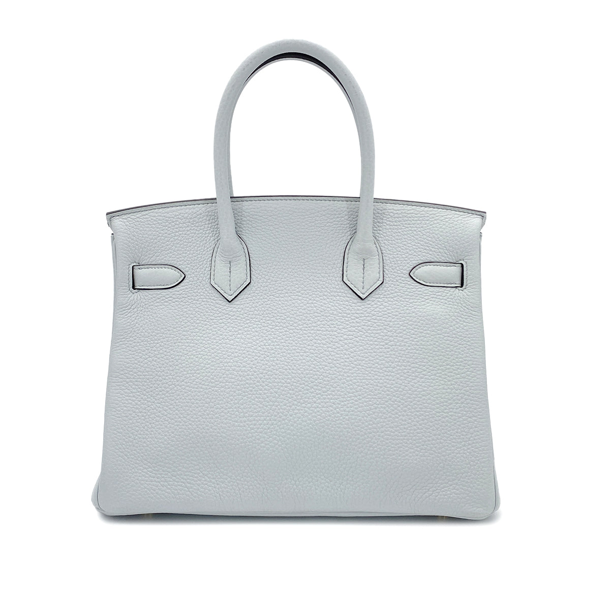 HERMES BIRKIN 30 BLEU GLACIER TAURILLON CLEMENCE HAND BAG Z GHW 90280297