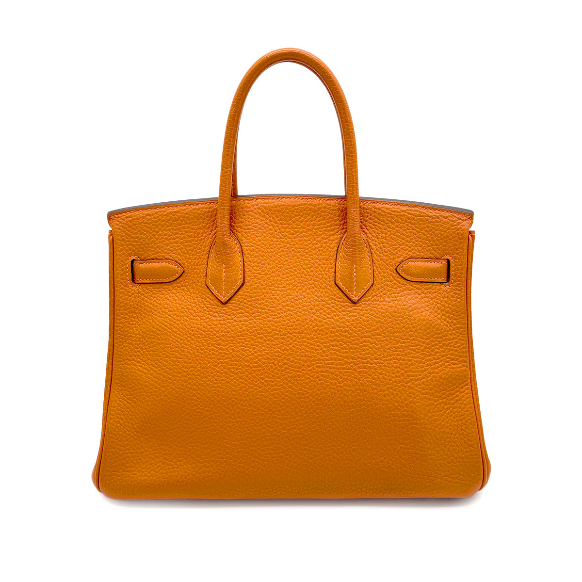 HERMES BIRKIN 30 POTIRON TAURILLON CLEMENCE HAND BAG □I SHW 90280298