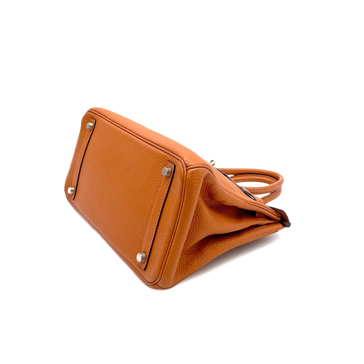 HERMES BIRKIN 30 POTIRON TAURILLON CLEMENCE HAND BAG □I SHW 90280298