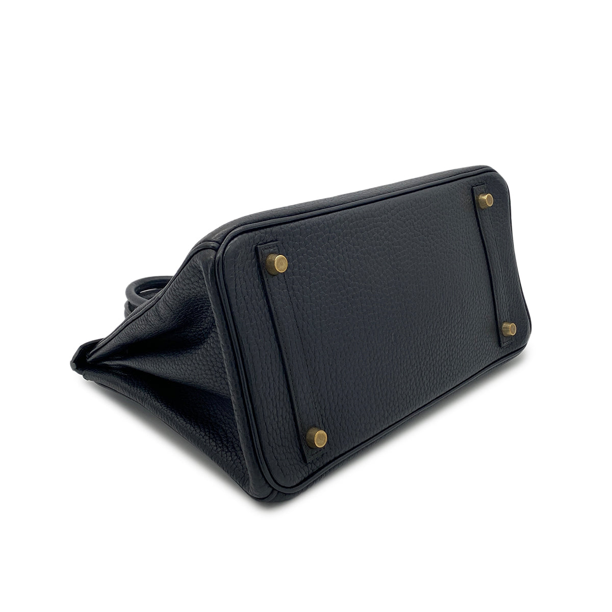 HERMES BIRKIN 30 BLUE INDIGO TOGO HAND BAG □H GHW 90280309