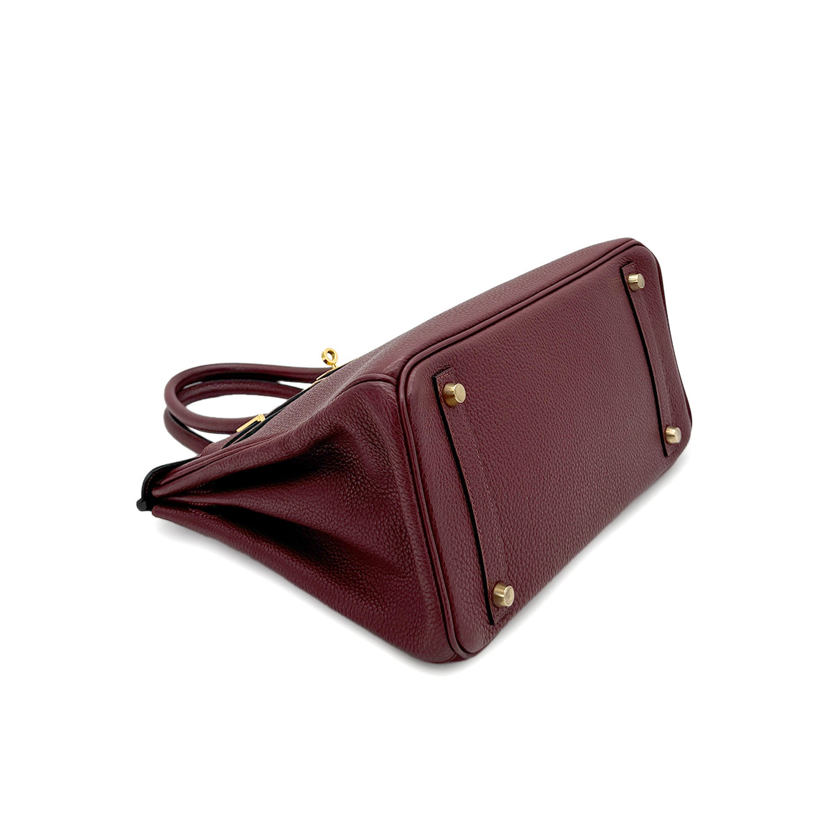 HERMES BIRKIN 30 ROUGE H TOGO HAND BAG □H GHW 90280310