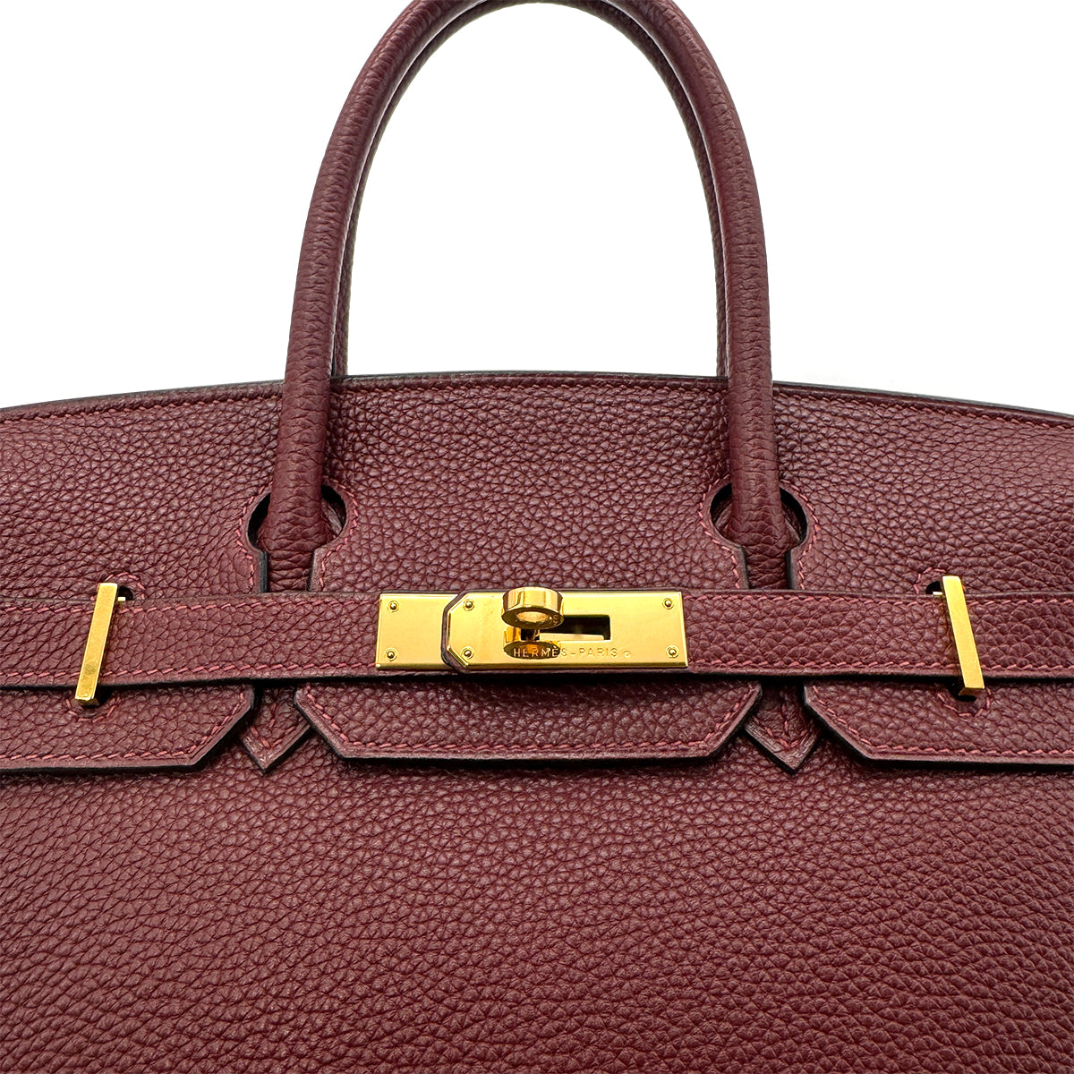 HERMES BIRKIN 30 ROUGE H TOGO HAND BAG □H GHW 90280310
