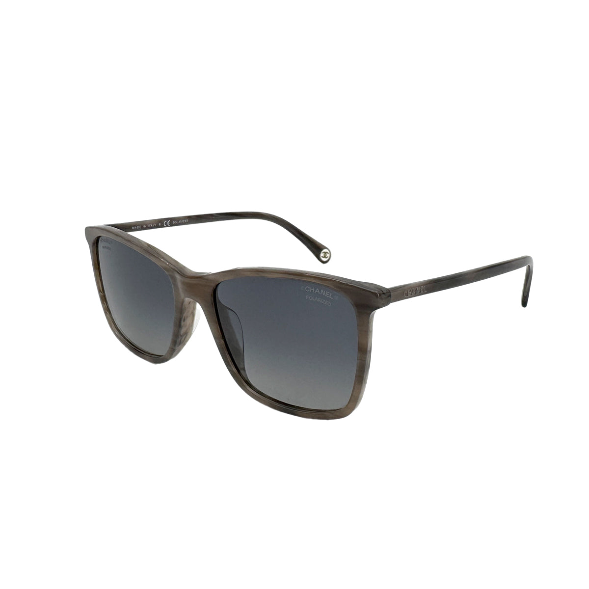 CHANEL SUNGLASSES LOGO COCOMARK GRAY EYEWEAR 90280467