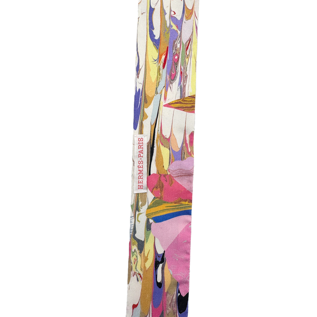 HERMES TWILLY KYOTO MARBLE SCARF MULTICOLOR SILK 90280472