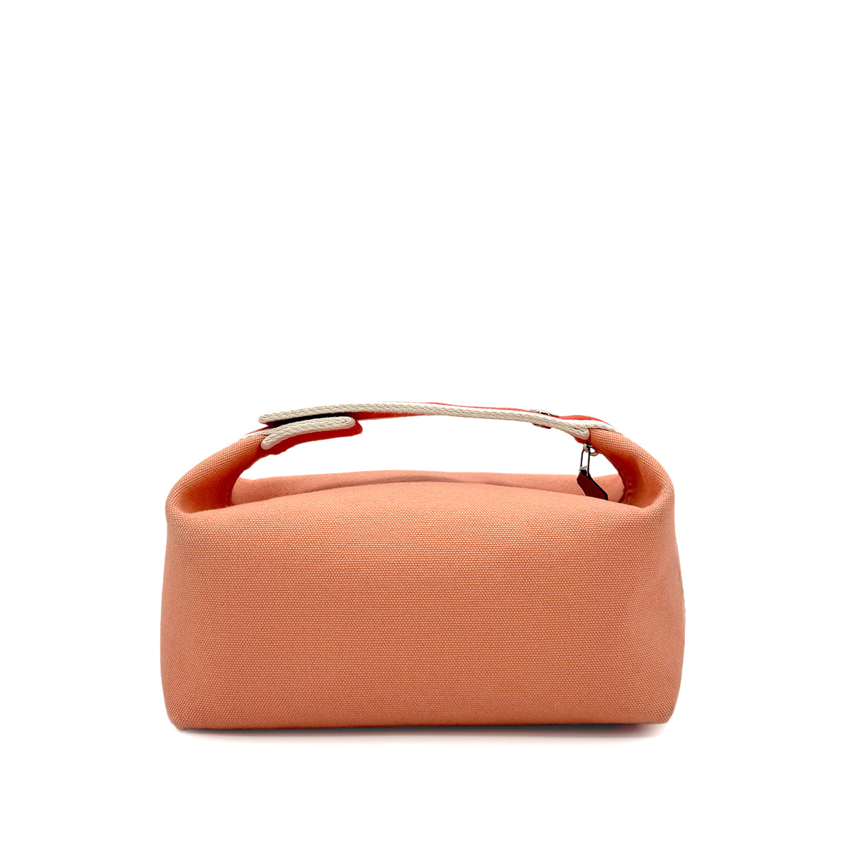 HERMES BRIDE A BRAC PM GOYAVE TOILE H POUCH HAND BAG 90280515