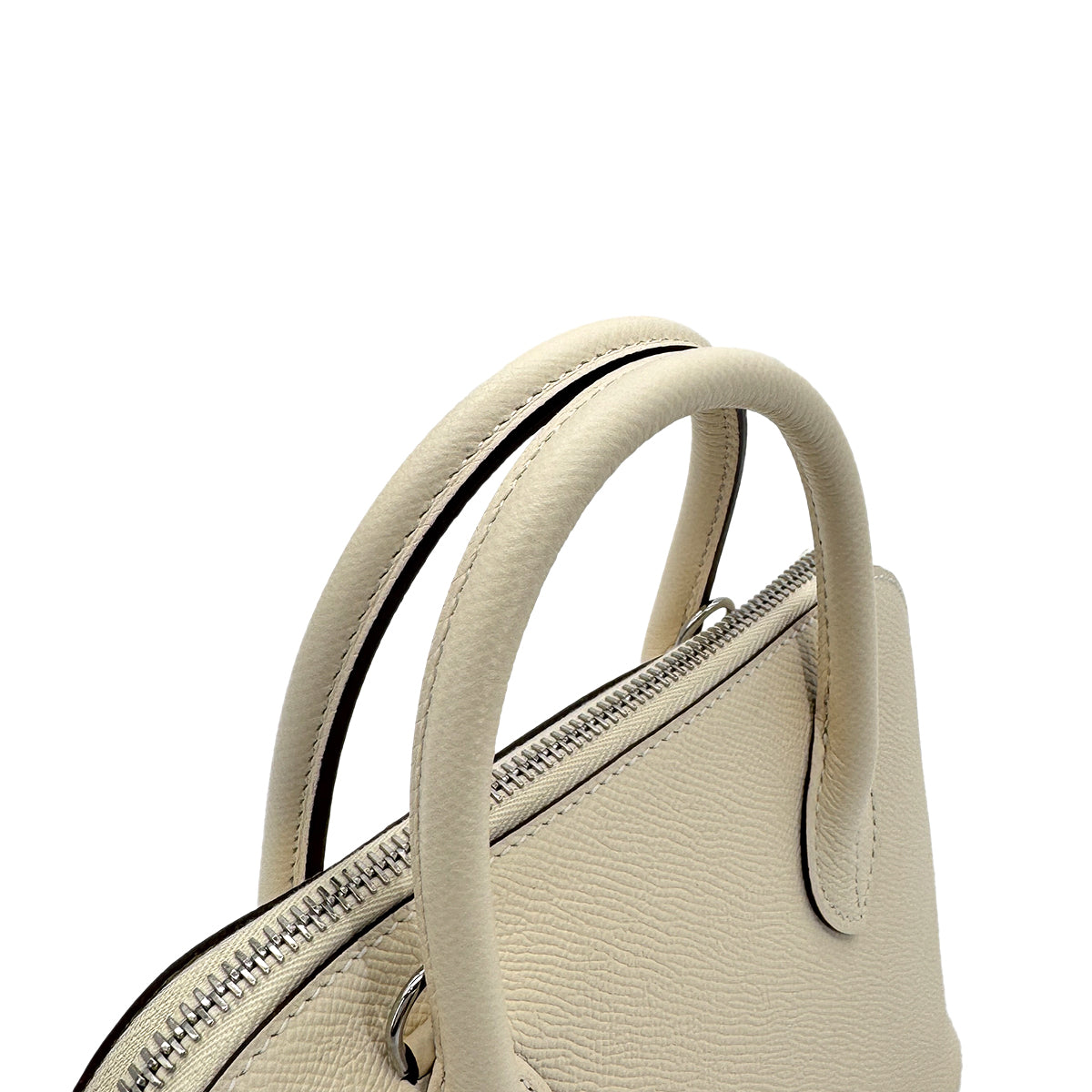 HERMES BOLIDE 1923 25 SANGLE WOOLY NATA VEAU EPSOM HAND SHOULDER BAG B SHW 90280517