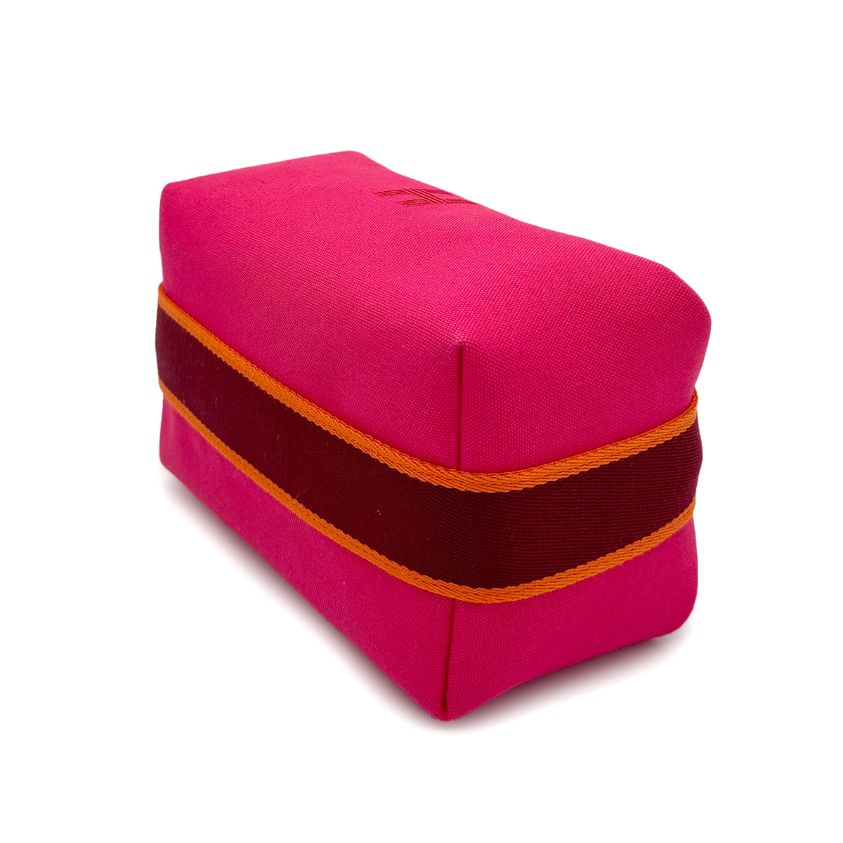 HERMES BRIDE A BRAC PM HIBISCUS TOILE H POUCH HAND BAG 90280518