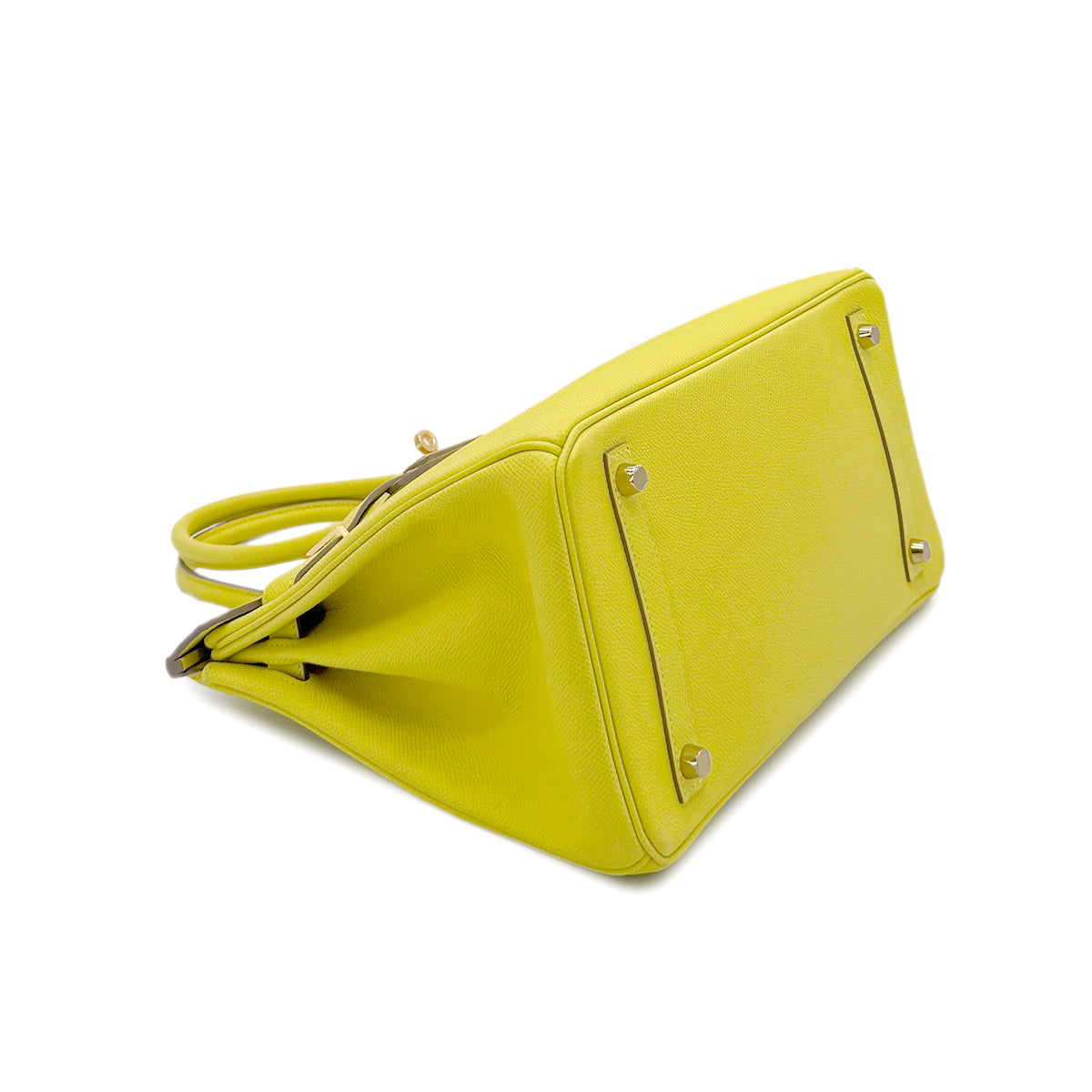 HERMES BIRKIN 30 SOUFRE VEAU EPSOM HAND BAG D GHW 90280527