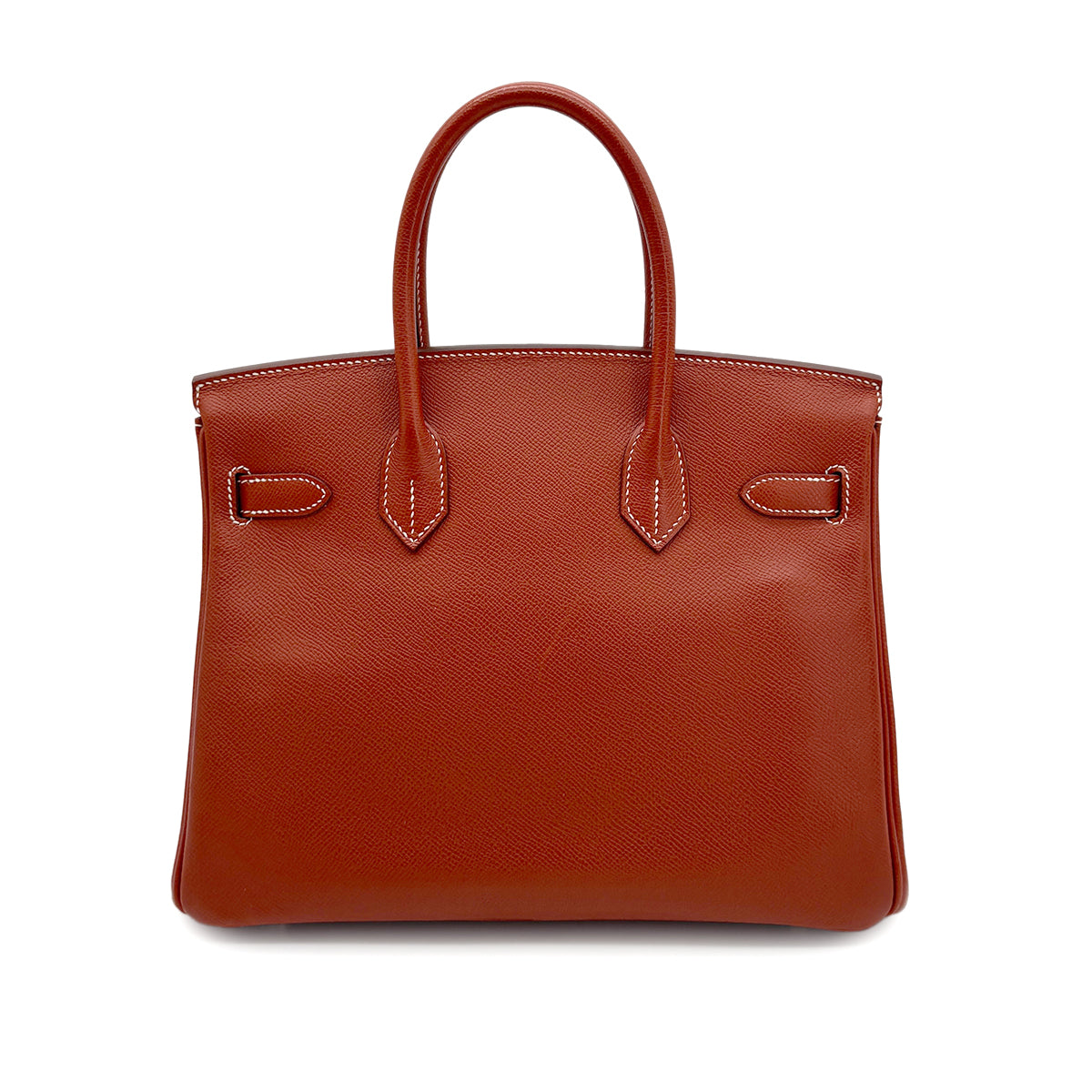 HERMES BIRKIN 30 SANGUINE EPSOM HAND BAG ▢N SHW 90280698