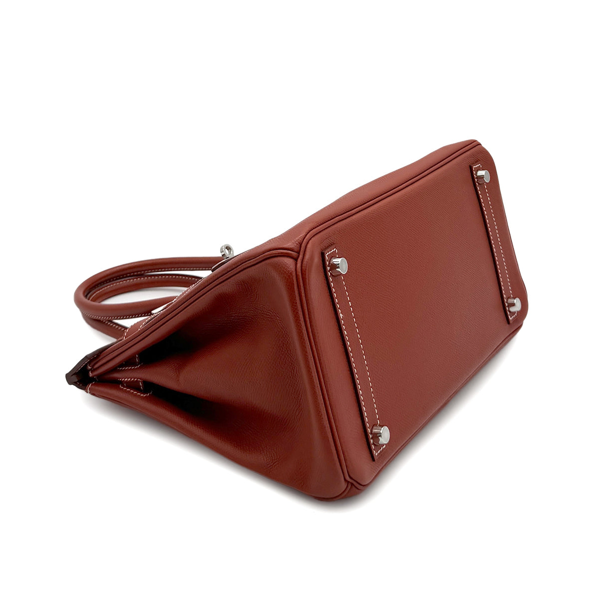 HERMES BIRKIN 30 SANGUINE EPSOM HAND BAG ▢N SHW 90280698