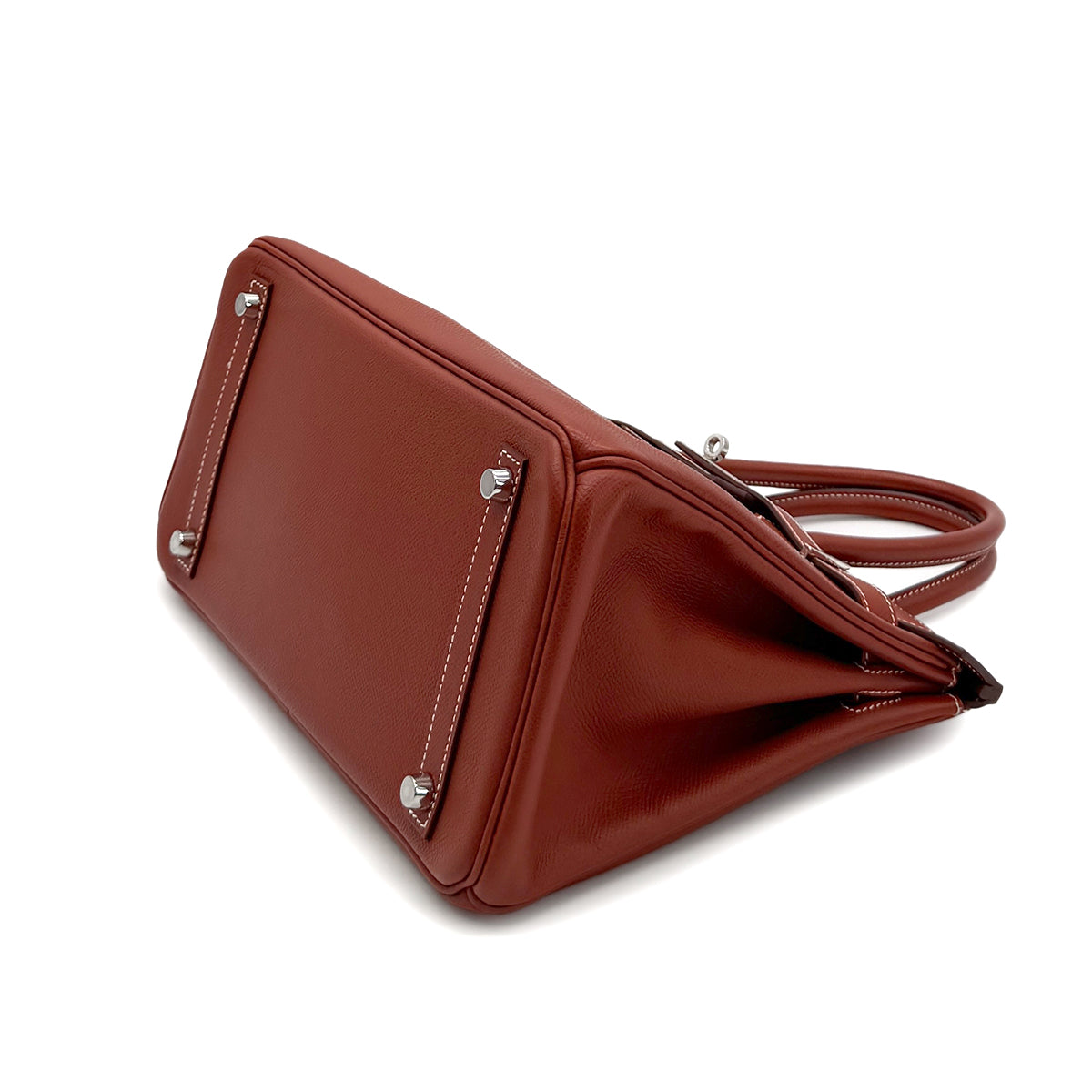 HERMES BIRKIN 30 SANGUINE EPSOM HAND BAG ▢N SHW 90280698