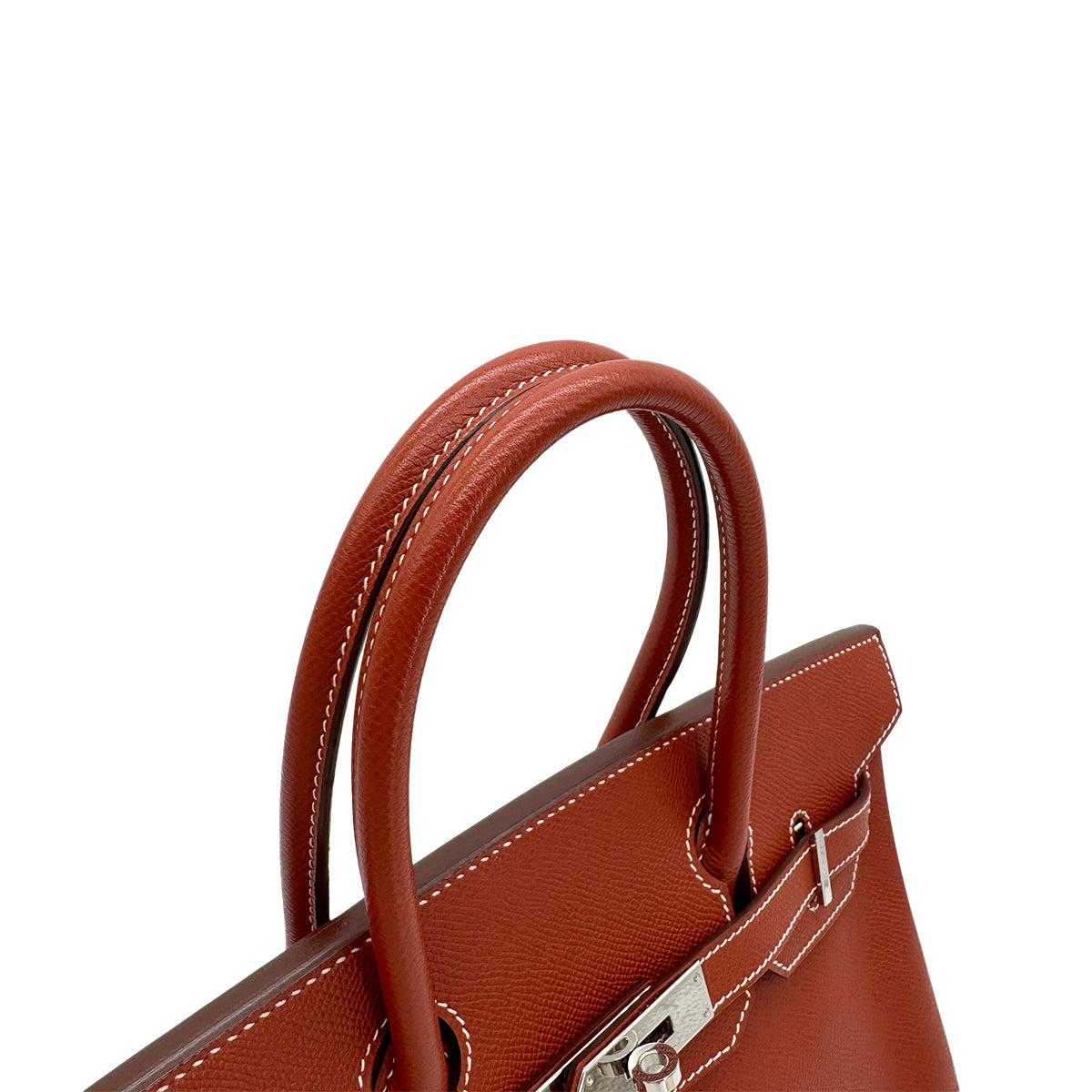 HERMES BIRKIN 30 SANGUINE EPSOM HAND BAG ▢N SHW 90280698