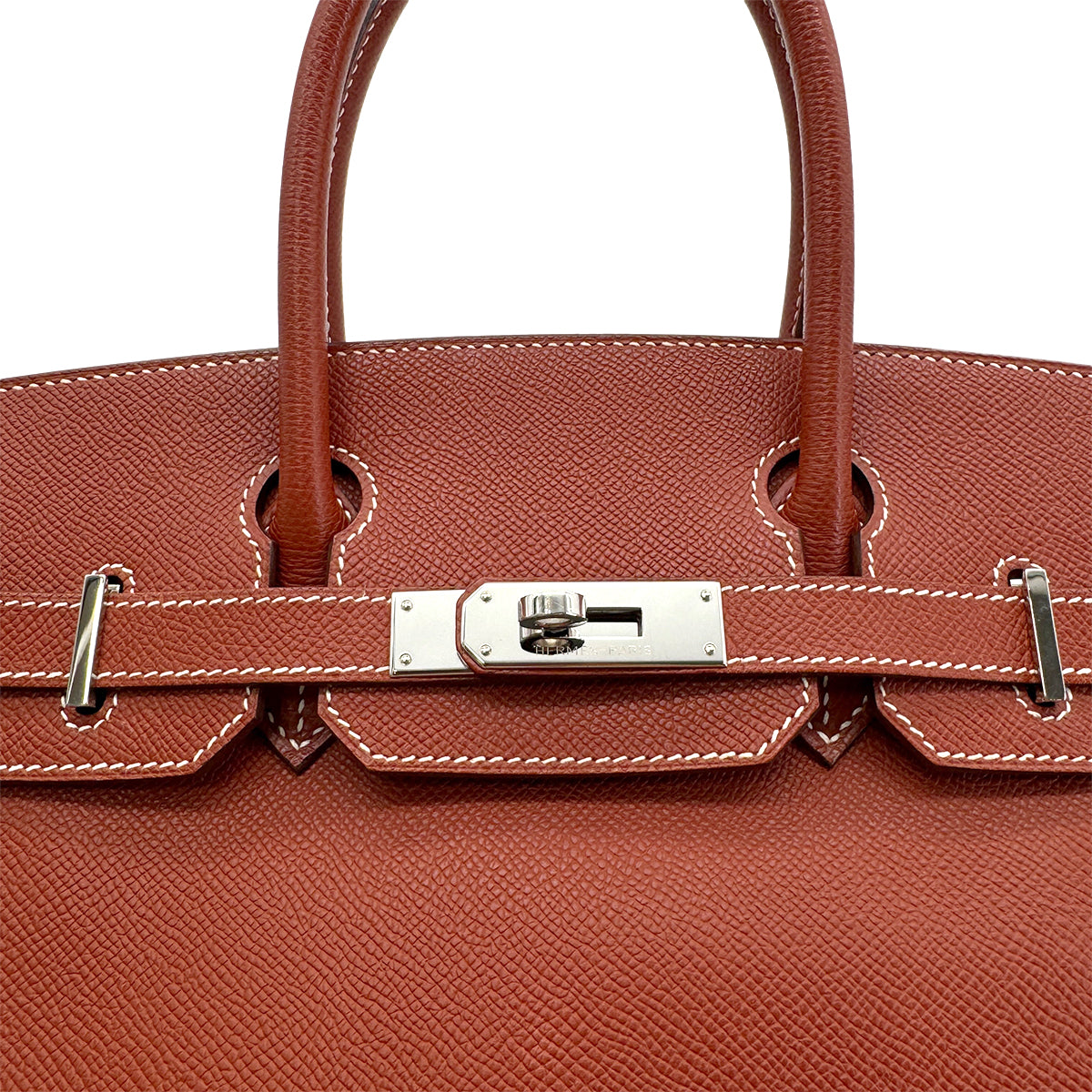 HERMES BIRKIN 30 SANGUINE EPSOM HAND BAG ▢N SHW 90280698