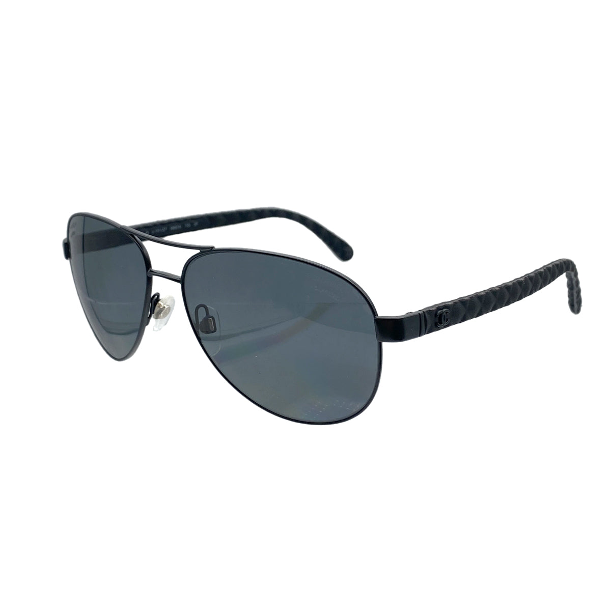 CHANEL VINTAGE SUNGLASSES COCOMARK BLACK EYEWEAR 90281210