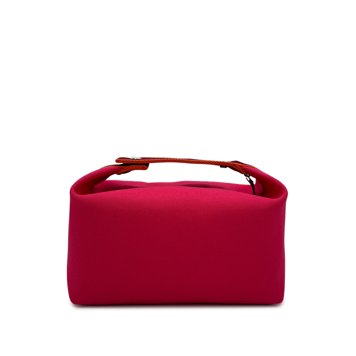 HERMES BRIDE A BRAC GM HIBISCUS TOILE H POUCH HAND BAG 90281246