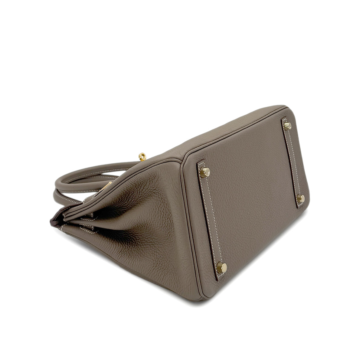 HERMES BIRKIN 30 ETOUPE TOGO HAND BAG Z GHW 90281252