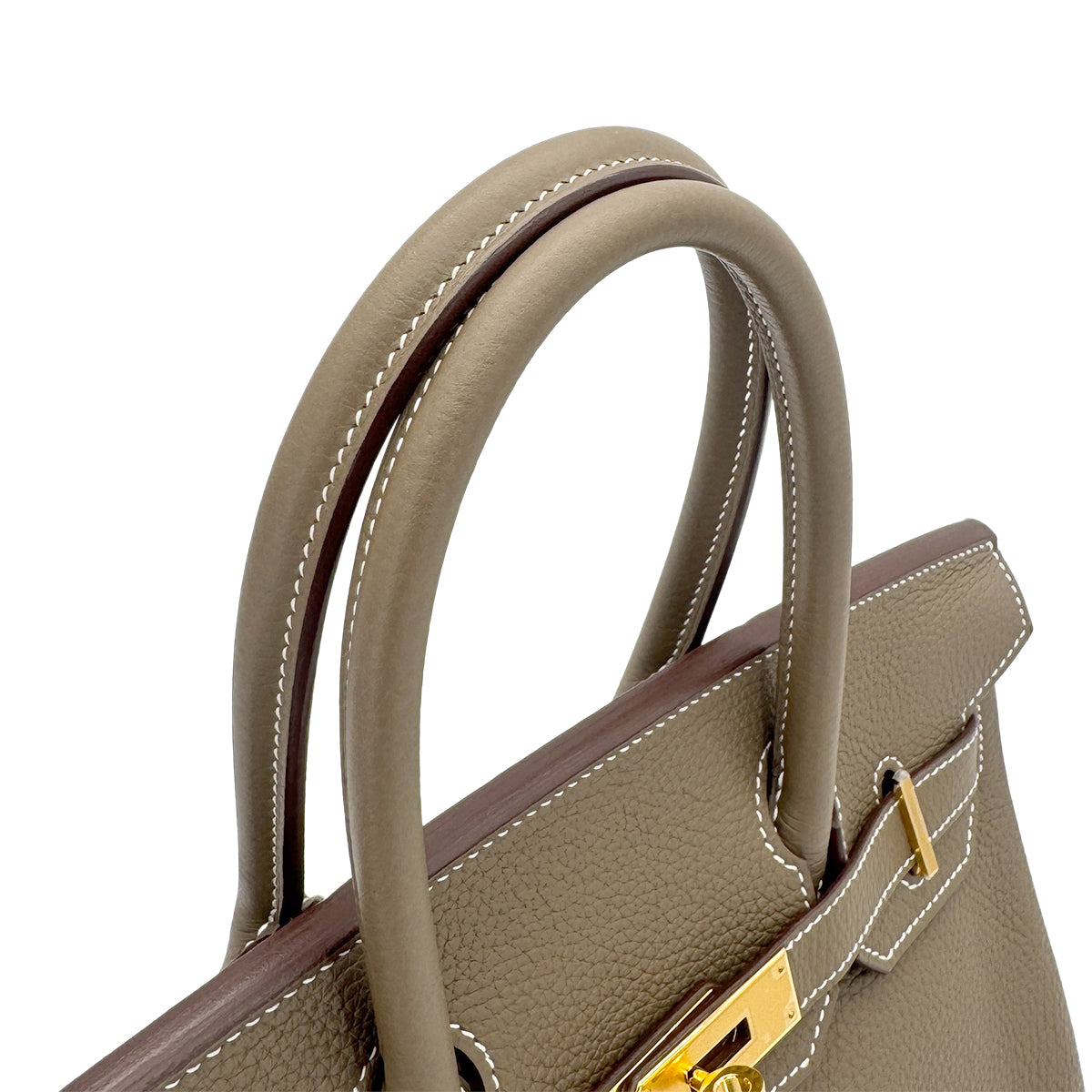 HERMES BIRKIN 30 ETOUPE TOGO HAND BAG Z GHW 90281252