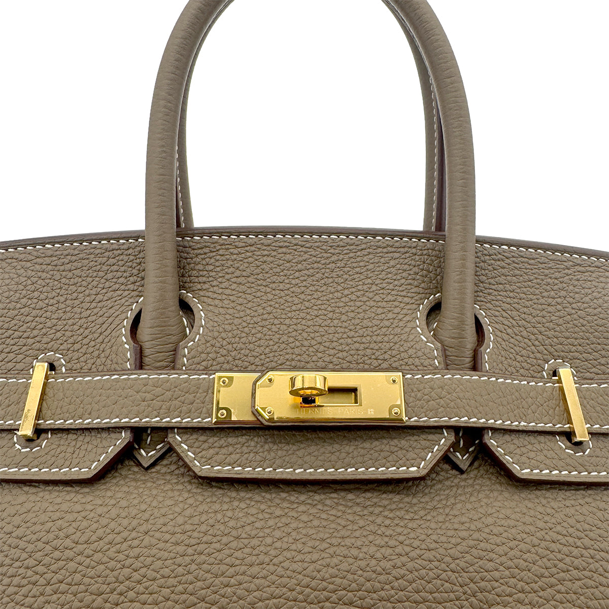 HERMES BIRKIN 30 ETOUPE TOGO HAND BAG Z GHW 90281252
