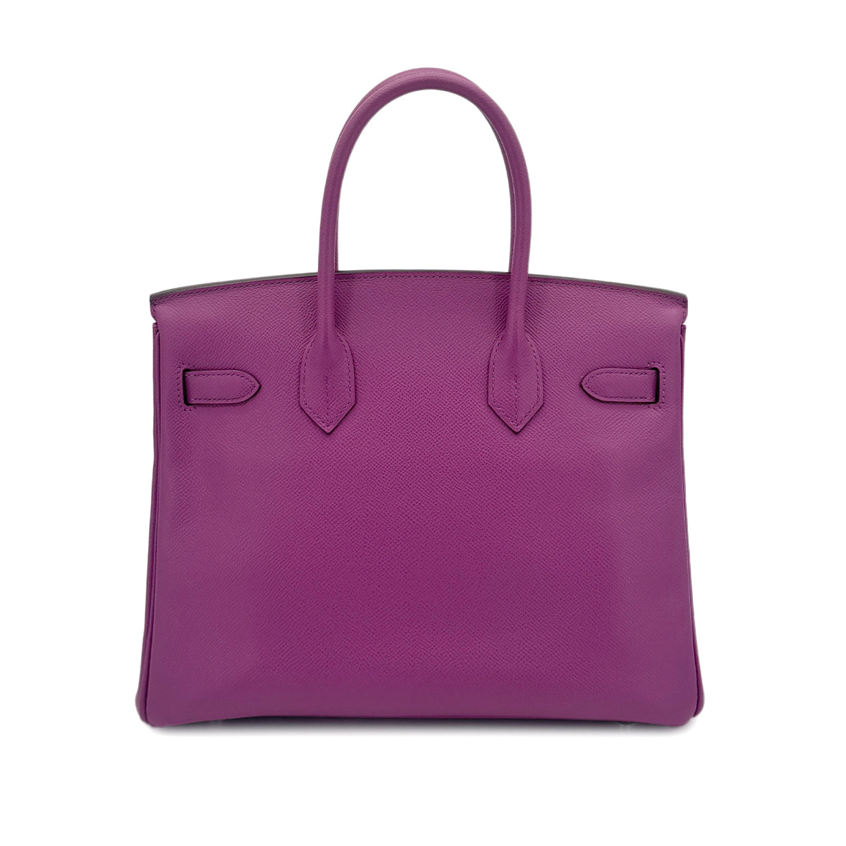 HERMES BIRKIN 30 CYCLAMEN VEAU EPSOM HAND BAG □K SHW 90281253