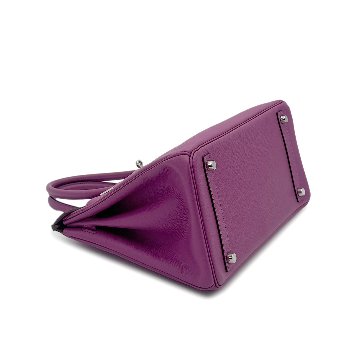 HERMES BIRKIN 30 CYCLAMEN VEAU EPSOM HAND BAG □K SHW 90281253