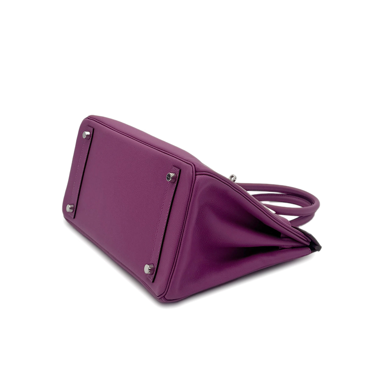 HERMES BIRKIN 30 CYCLAMEN VEAU EPSOM HAND BAG □K SHW 90281253