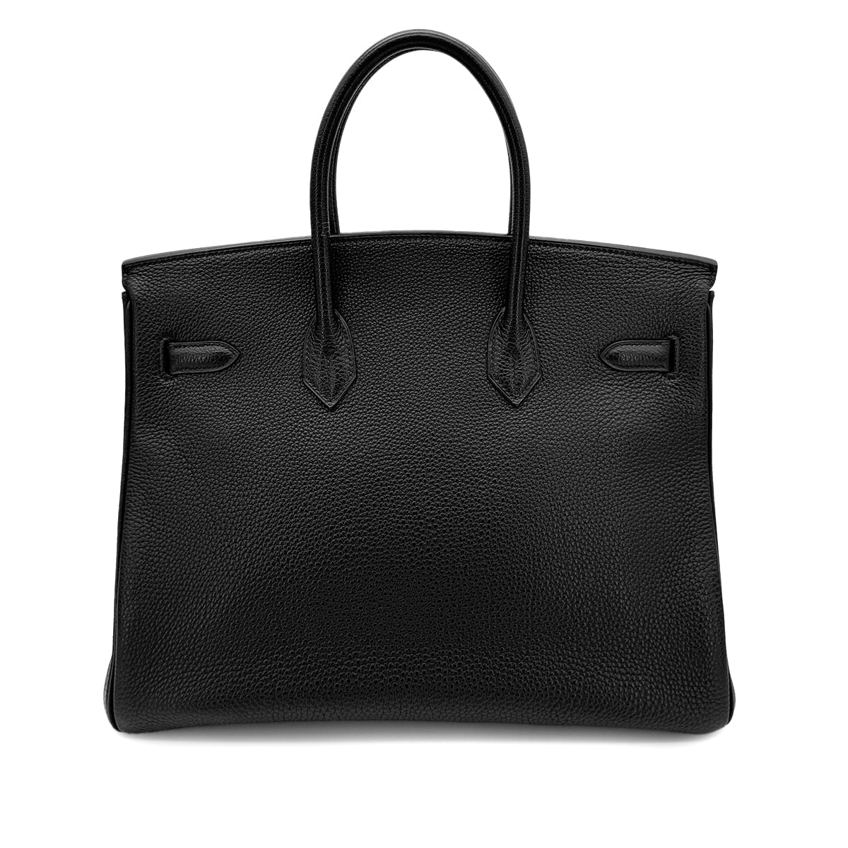 HERMES BIRKIN 35 BLACK TOGO HAND BAG □G GHW 90281411
