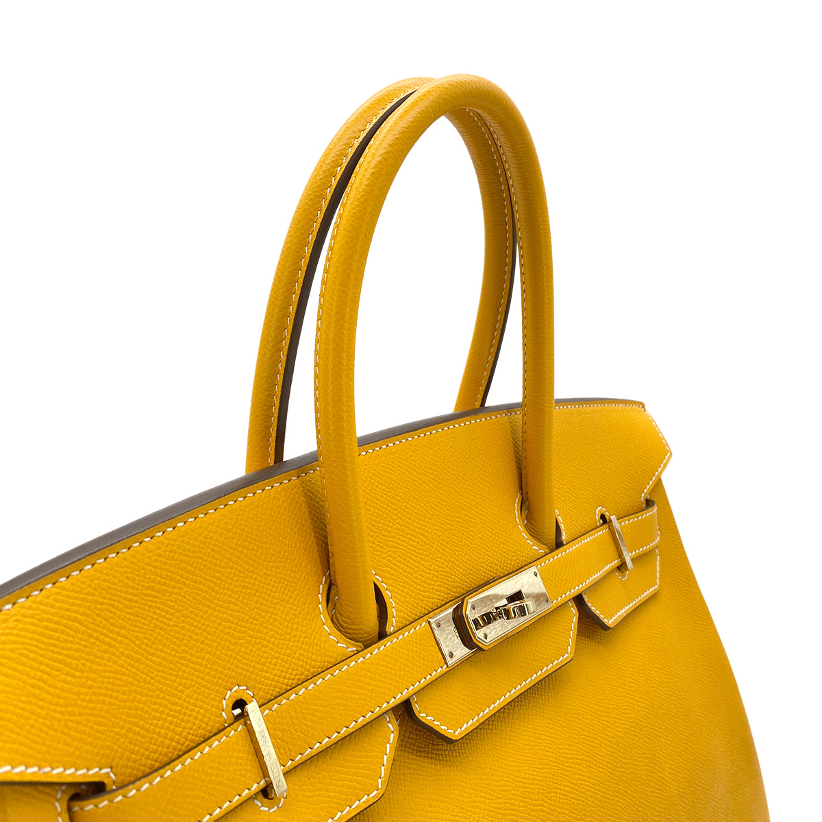 HERMES CANDY BIRKIN 35  JAUNE DE NAPLES MANGUE VEAU EPSOM HAND BAG □P GHW 90281417