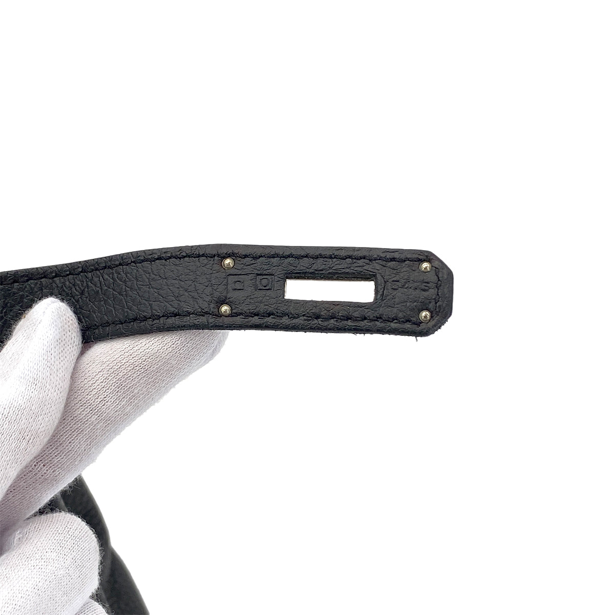 HERMES KELLY 32 RETOURNE BLACK TAURILLON CLEMENCE HAND SHOULDER BAG □O SHW 90289600